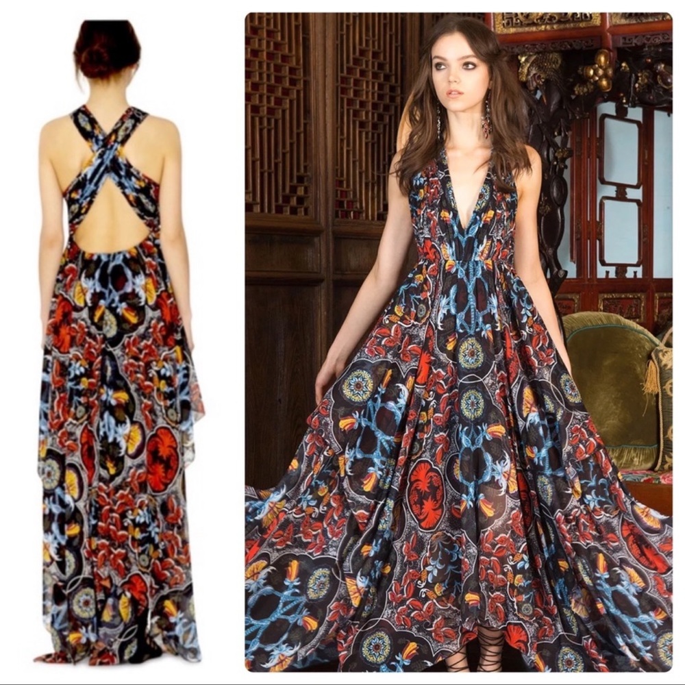 ALICE + OLIVIA Kora Maxi Deess - Picture 2 of 11